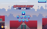 Spider Boy Run: Menu