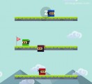 Square Ninja: Obstacle Jumping Gameplay
