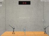 Stick Figure Badminton: Gameplay Badminton