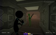 Stickman Armed Assassin Cold Space: Gameplay Shooting