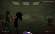 Stickman Armed Assassin Cold Space: Gameplay Shooting Laser