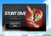 Stunt Dive: Menu