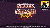 Super Smash Flash: Menu