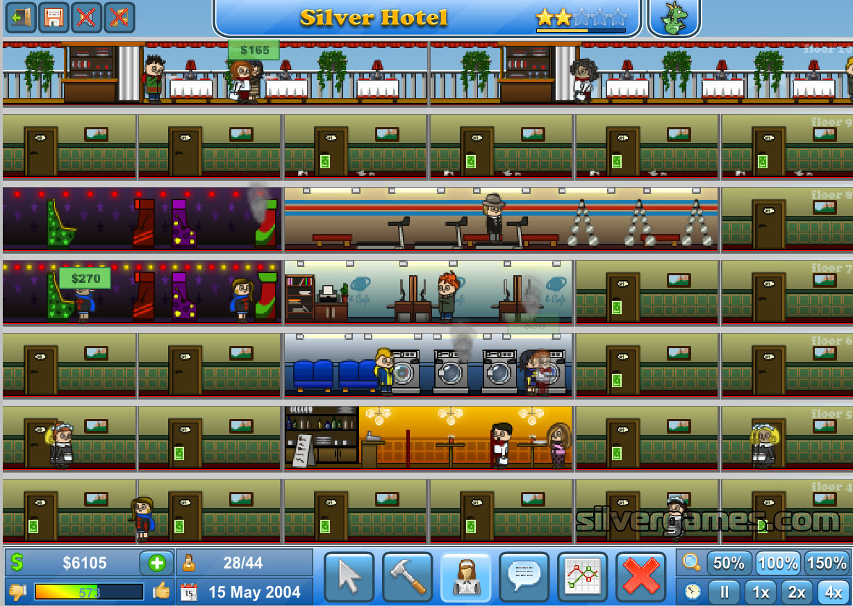 Hotel flash game