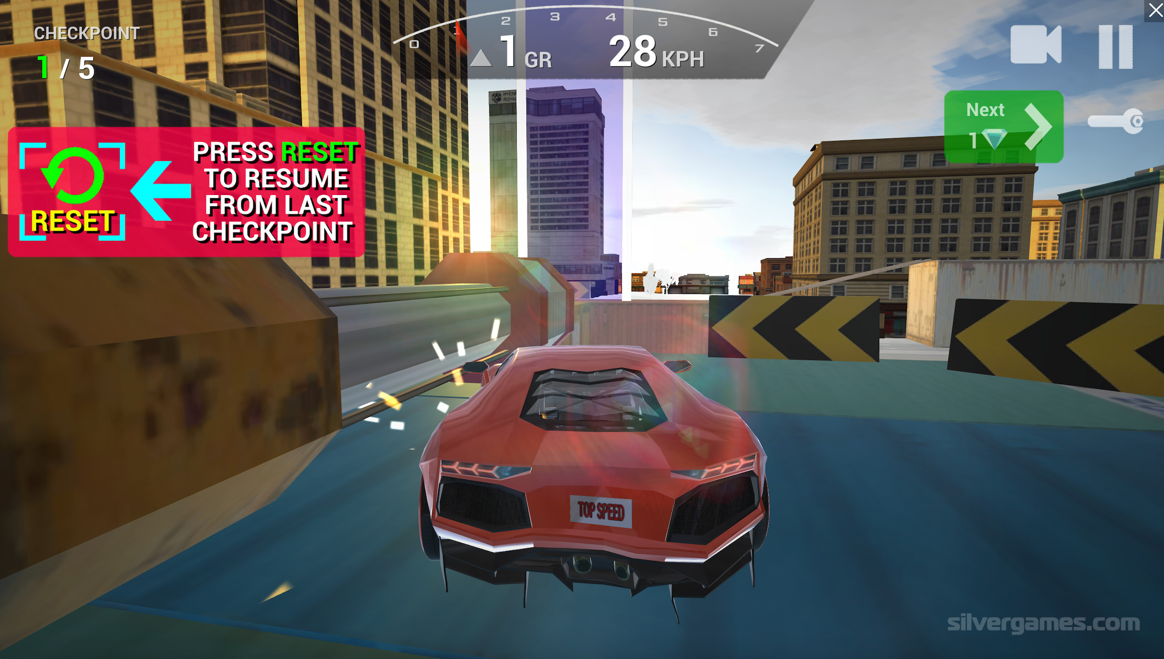 Top Speed Racing 3D - Play Top Online on SilverGames