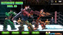 Ultimate Robo Duel 3D: Menu