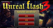 Unreal Flash 3: Menu