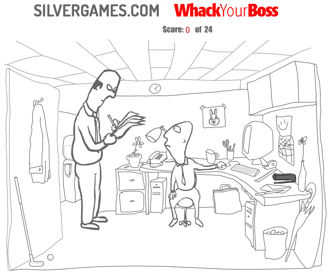 landsby spole chef Whack Your Boss - Play Whack Your Boss Online on SilverGames