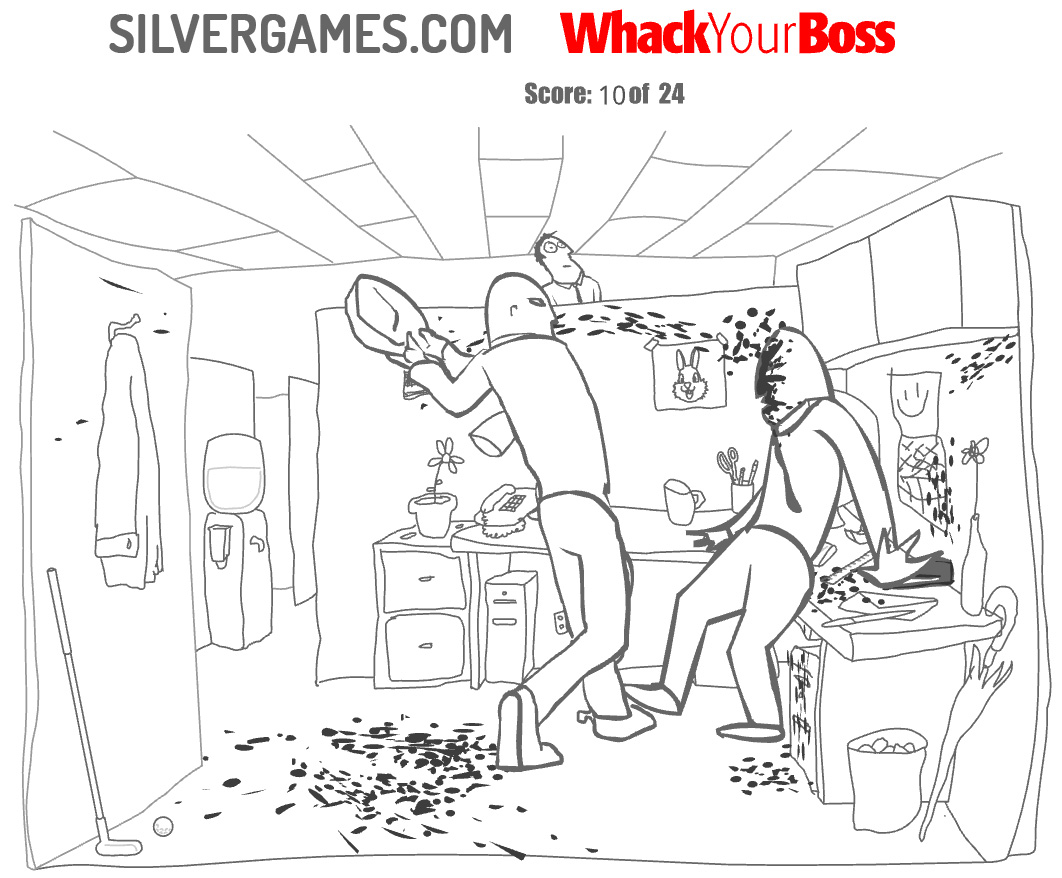skrivestil Kan beregnes Afbestille Whack Your Boss - Play Whack Your Boss Online on SilverGames
